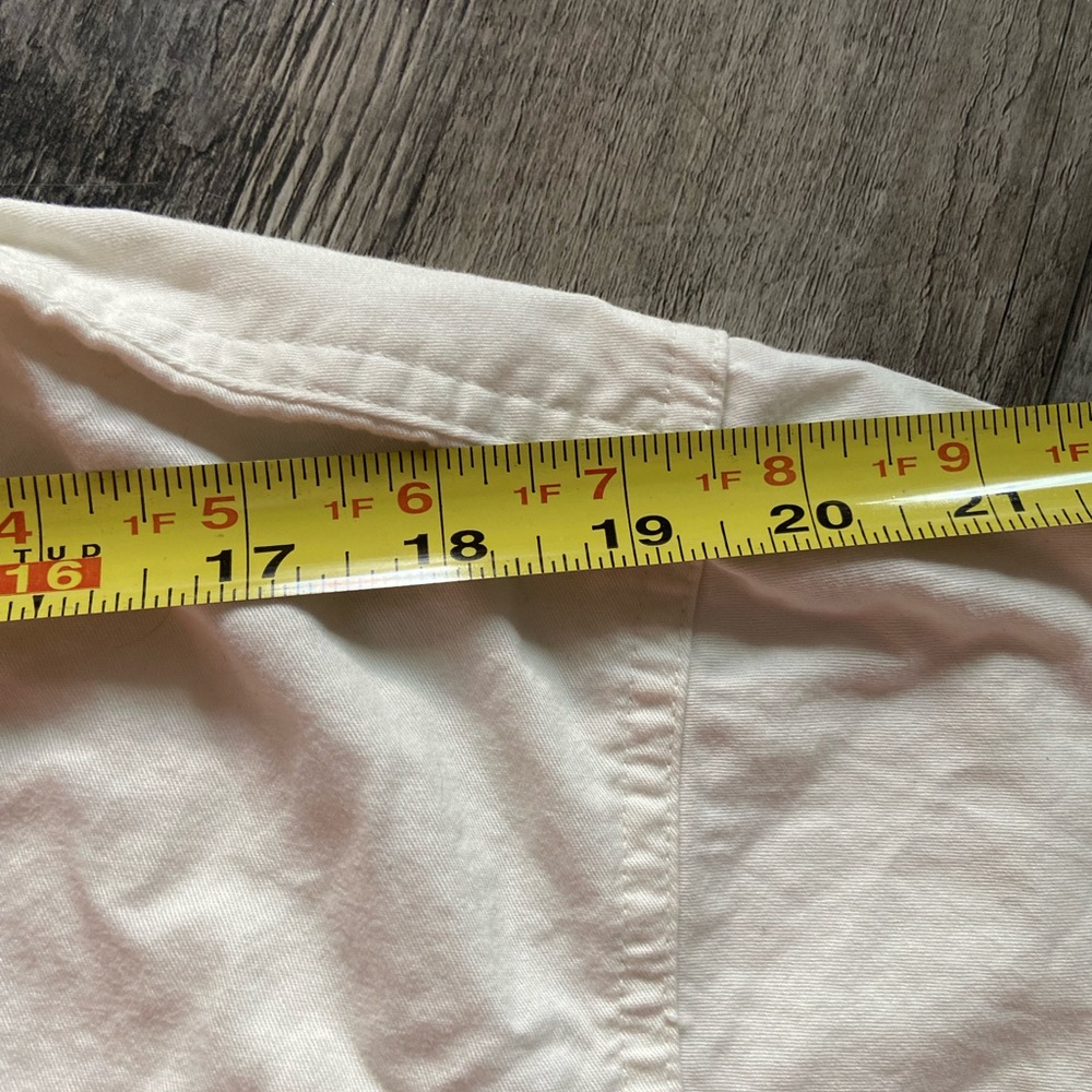 FUBU Cream Short Sleeve Button Down Shirt - Picture 5 of 7